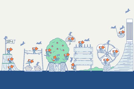 character obstacle course growth