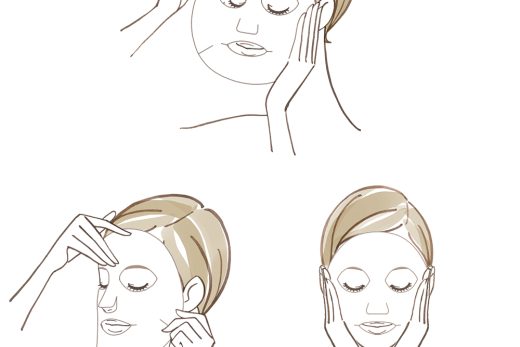 facial mask steps woman skincare