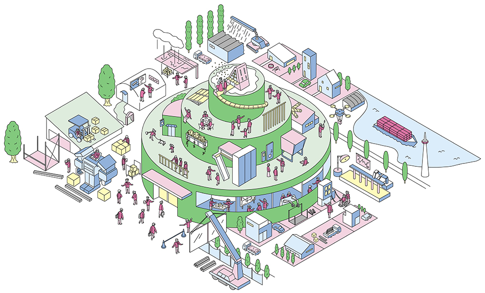 isometric nature outdoor activities